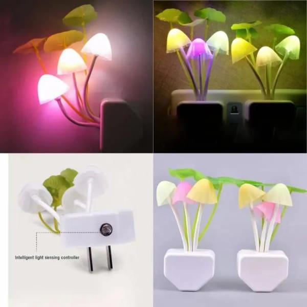 Rechargeable Multicolor LED Night Lamp