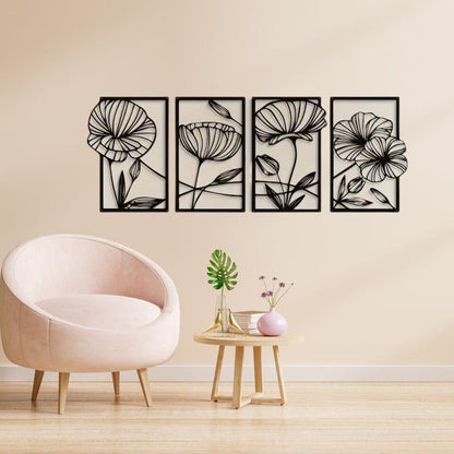 Flower Design Wall Art