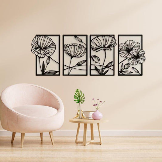 Flower Design Wall Art