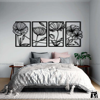 Flower Design Wall Art