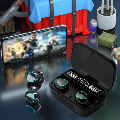 M10 Wireless Earbuds, Black