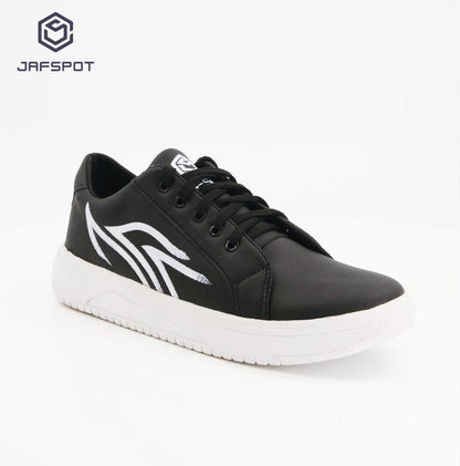Jaf Spot Casual Sneakers-JF035, Black