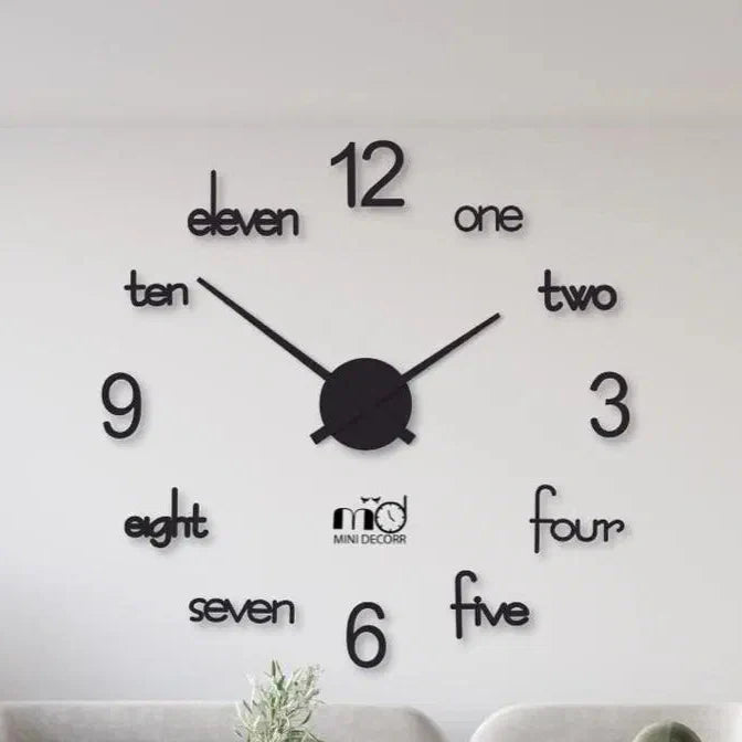 Beautiful Wood Wall Clock