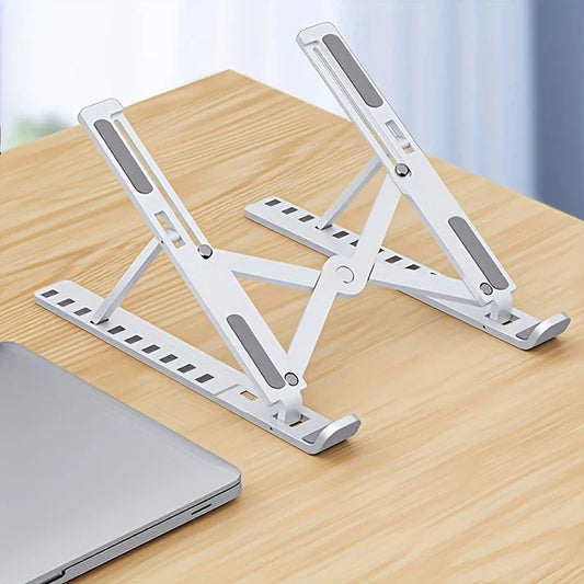 💼 Portable & Foldable Laptop Stand – Say Goodbye to Neck & Back Pain! 🙌
